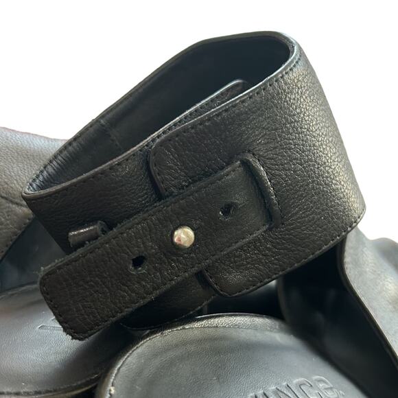 Vince Black Open Toe Heels with ankle strap Women’s size 9.5M - Picture 5 of 8